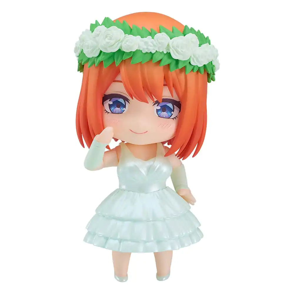 The Quintessential Quintuplets Nendoroid Akčná figúrka Yotsuba Nakano: Wedding Dress Ver. 10 cm produktová fotografia