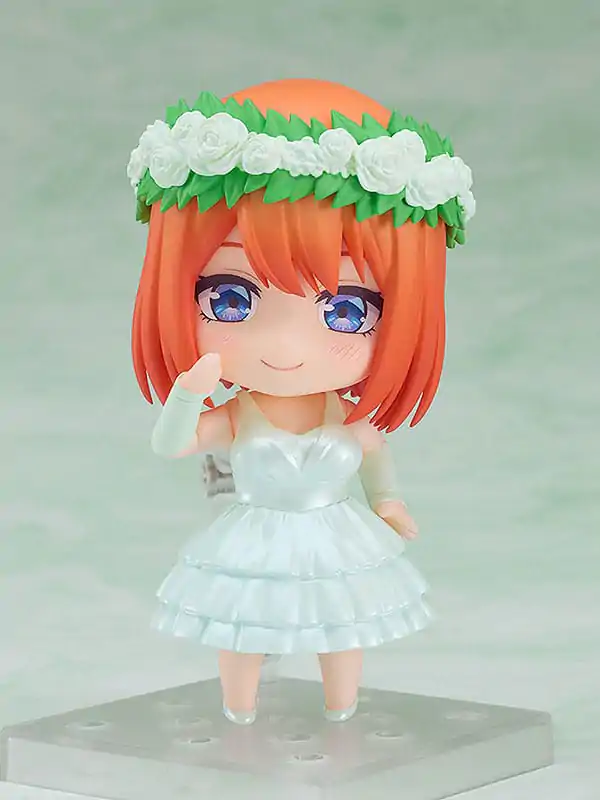 The Quintessential Quintuplets Nendoroid Akčná figúrka Yotsuba Nakano: Wedding Dress Ver. 10 cm produktová fotografia