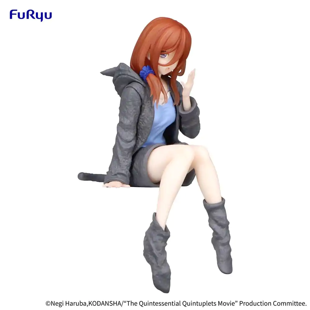 The Quintessential Quintuplets Noodle Stopper PVC Soška Miku Nakano Loungewear Ver. 14 cm produktová fotografia