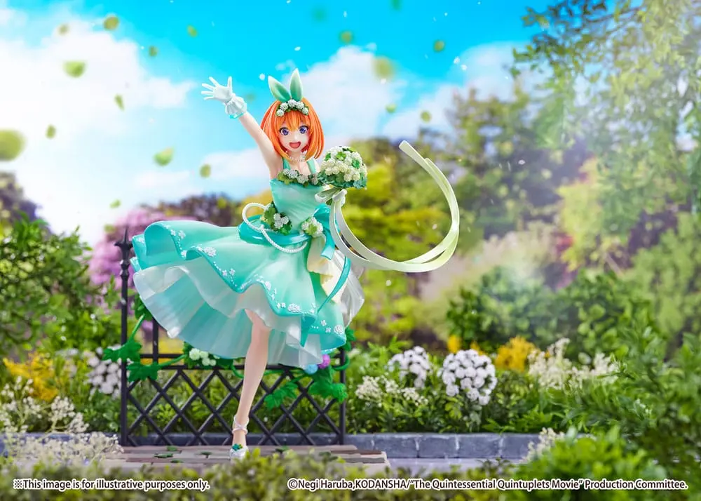 The Quintessential Quintuplets: The Movie PVC Socha 1/7 Yotsuba Nakano Floral Dress Ver. 26 cm produktová fotografia