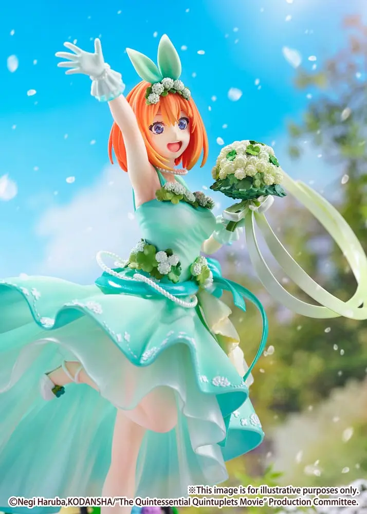 The Quintessential Quintuplets: The Movie PVC Socha 1/7 Yotsuba Nakano Floral Dress Ver. 26 cm produktová fotografia