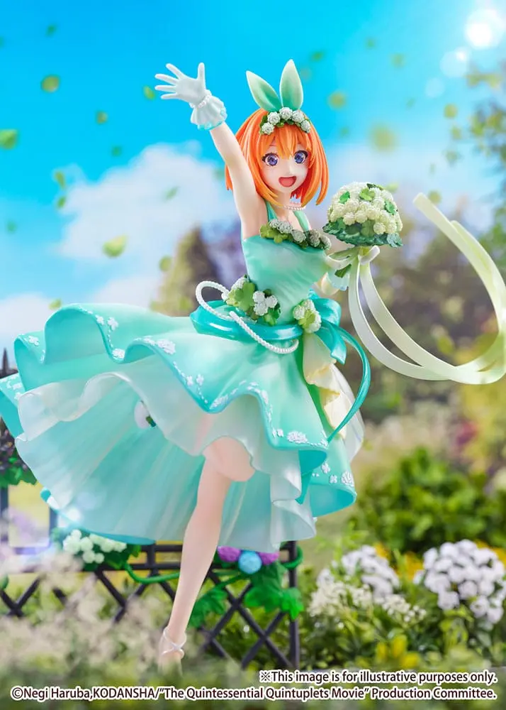 The Quintessential Quintuplets: The Movie PVC Socha 1/7 Yotsuba Nakano Floral Dress Ver. 26 cm produktová fotografia