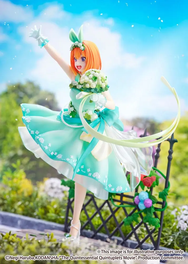 The Quintessential Quintuplets: The Movie PVC Socha 1/7 Yotsuba Nakano Floral Dress Ver. 26 cm produktová fotografia