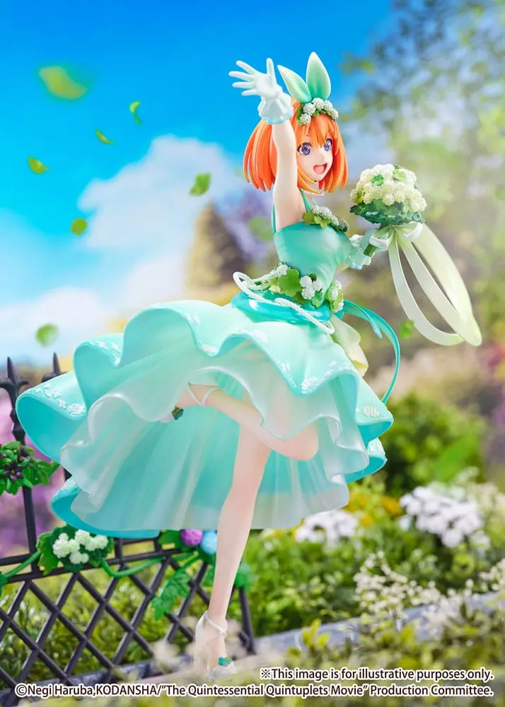 The Quintessential Quintuplets: The Movie PVC Socha 1/7 Yotsuba Nakano Floral Dress Ver. 26 cm produktová fotografia