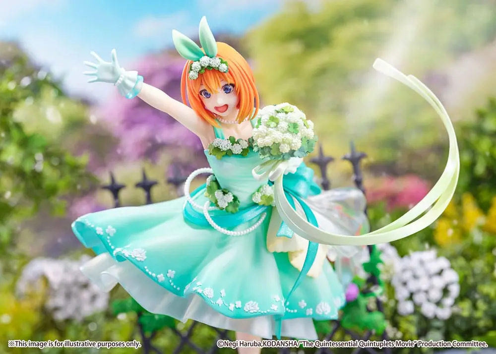 The Quintessential Quintuplets: The Movie PVC Socha 1/7 Yotsuba Nakano Floral Dress Ver. 26 cm produktová fotografia