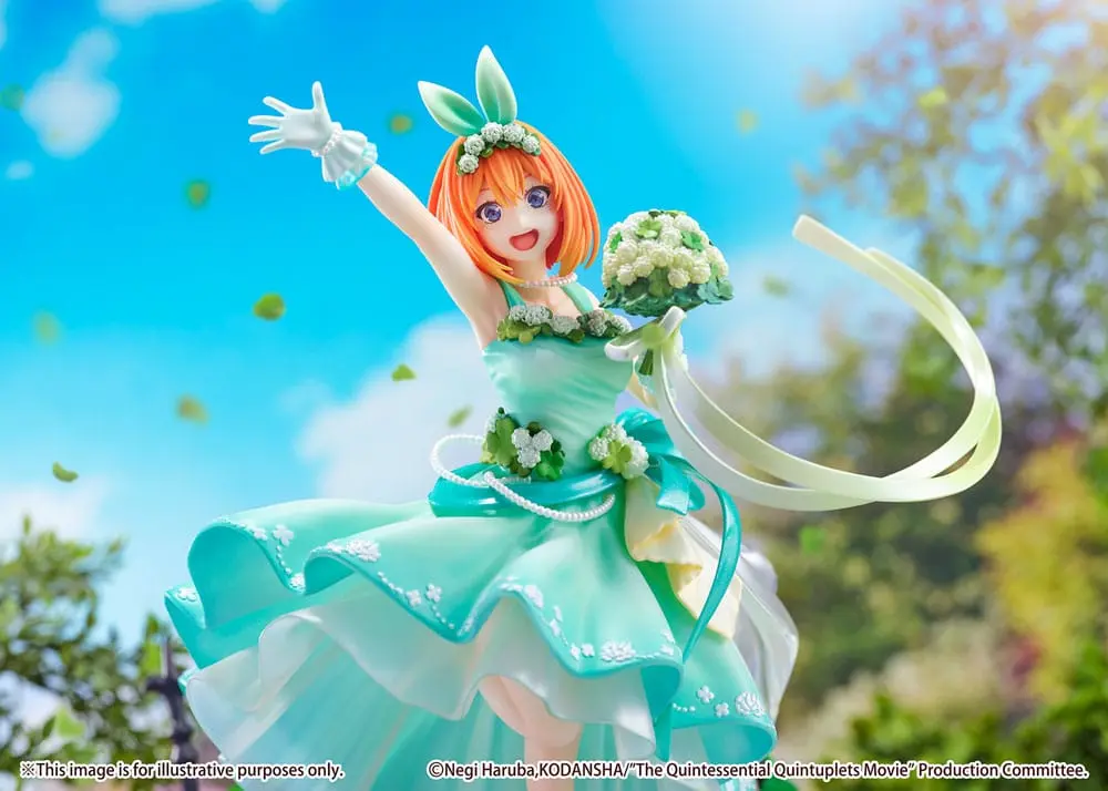 The Quintessential Quintuplets: The Movie PVC Socha 1/7 Yotsuba Nakano Floral Dress Ver. 26 cm produktová fotografia