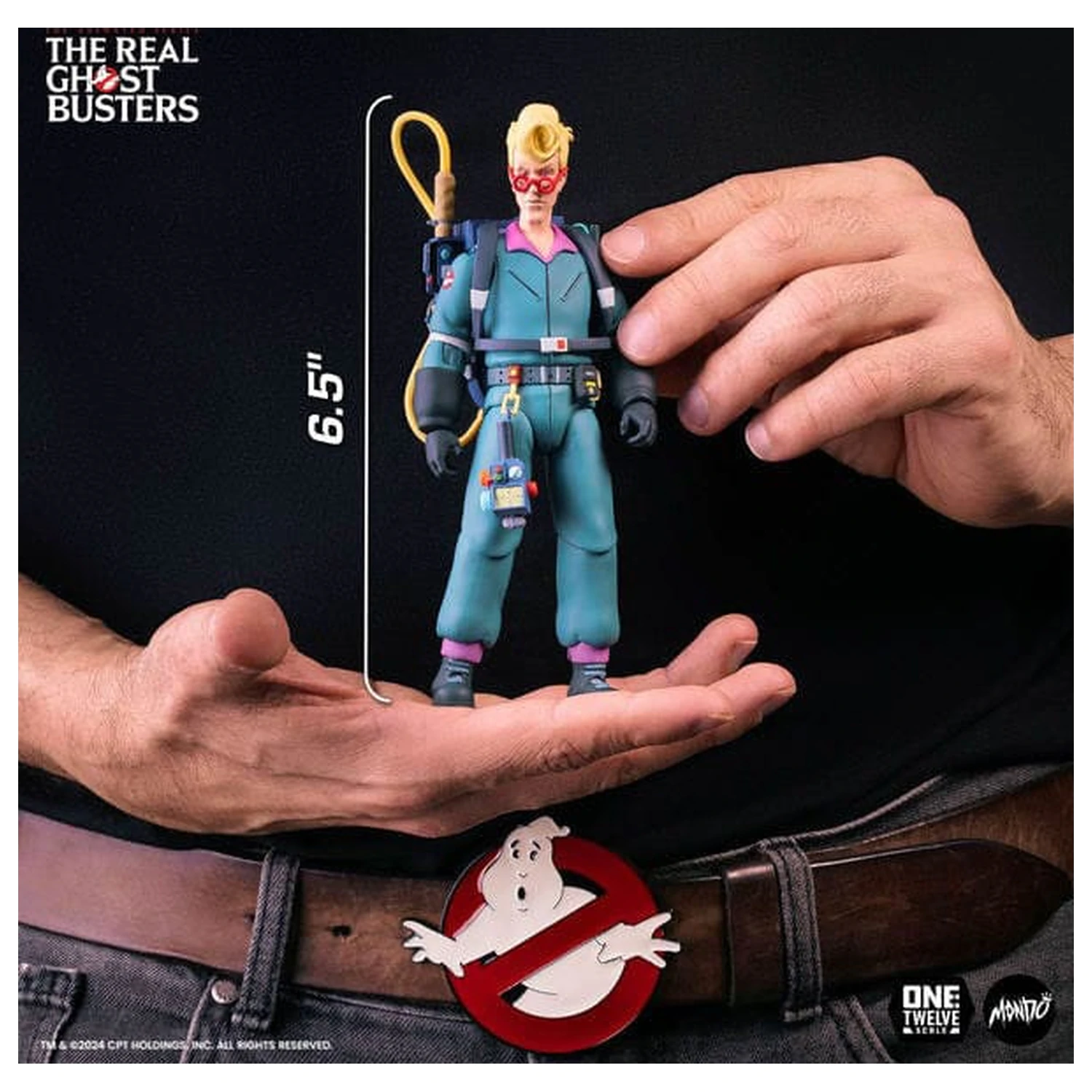 The Real Ghostbusters akčná figúrka 1/12 Egon Spengler produktová fotografia