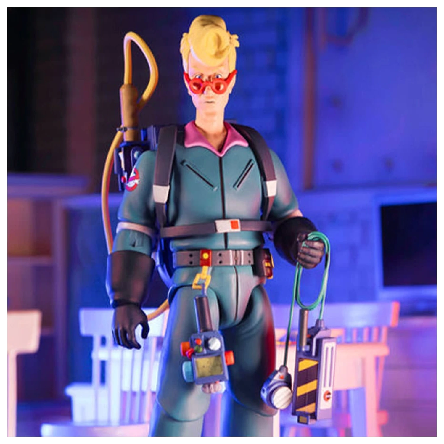 The Real Ghostbusters akčná figúrka 1/12 Egon Spengler produktová fotografia