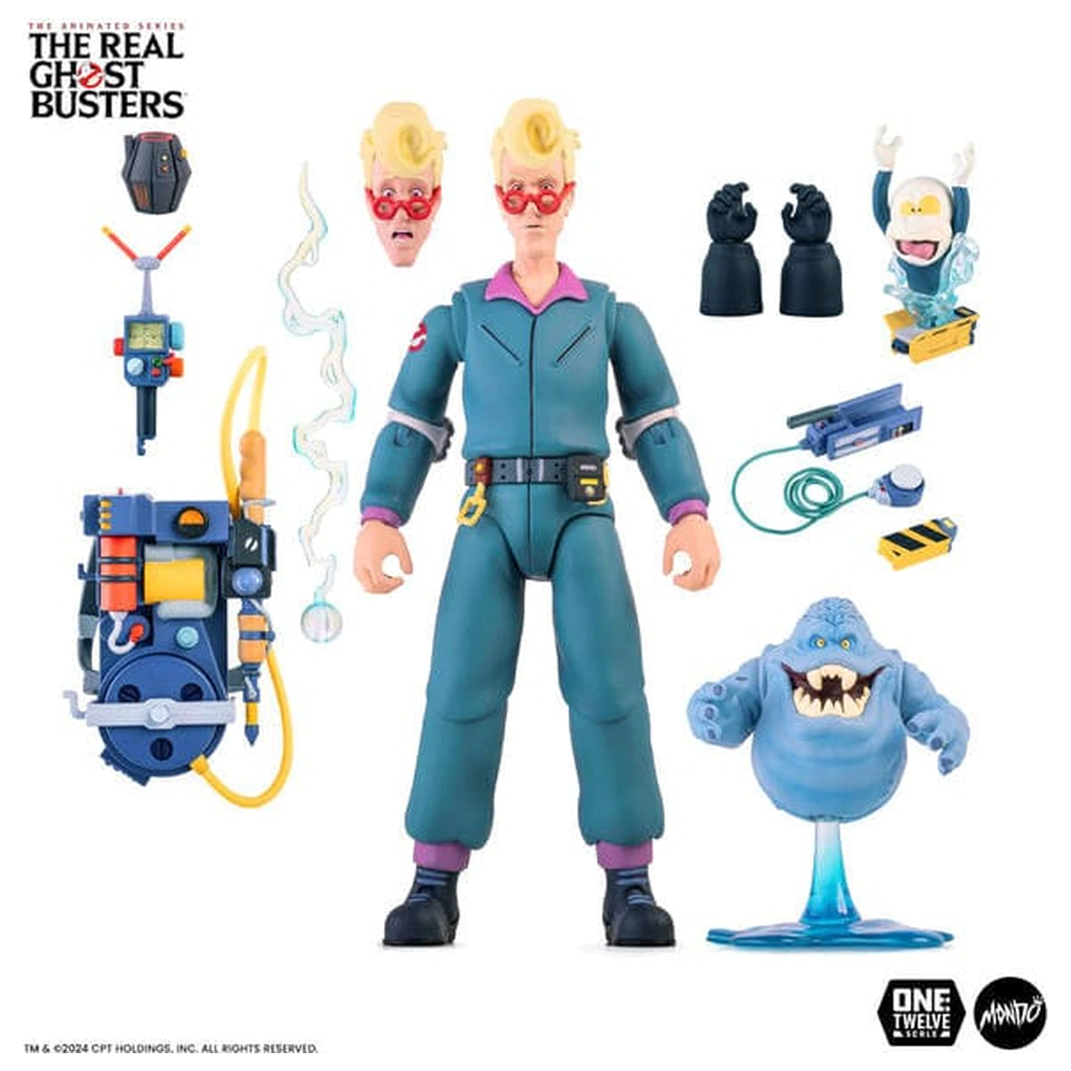 The Real Ghostbusters akčná figúrka 1/12 Egon Spengler produktová fotografia