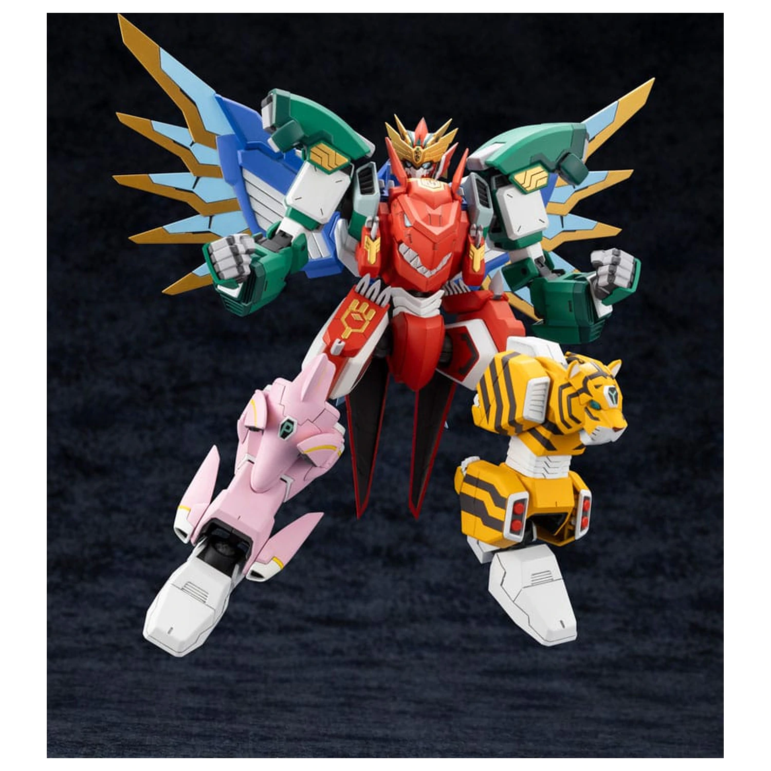 The Red Ranger Becomes an Adventurer in Another World Plastic Model Kit Maximum Kizuna Kaiser 17 cm produktová fotografia