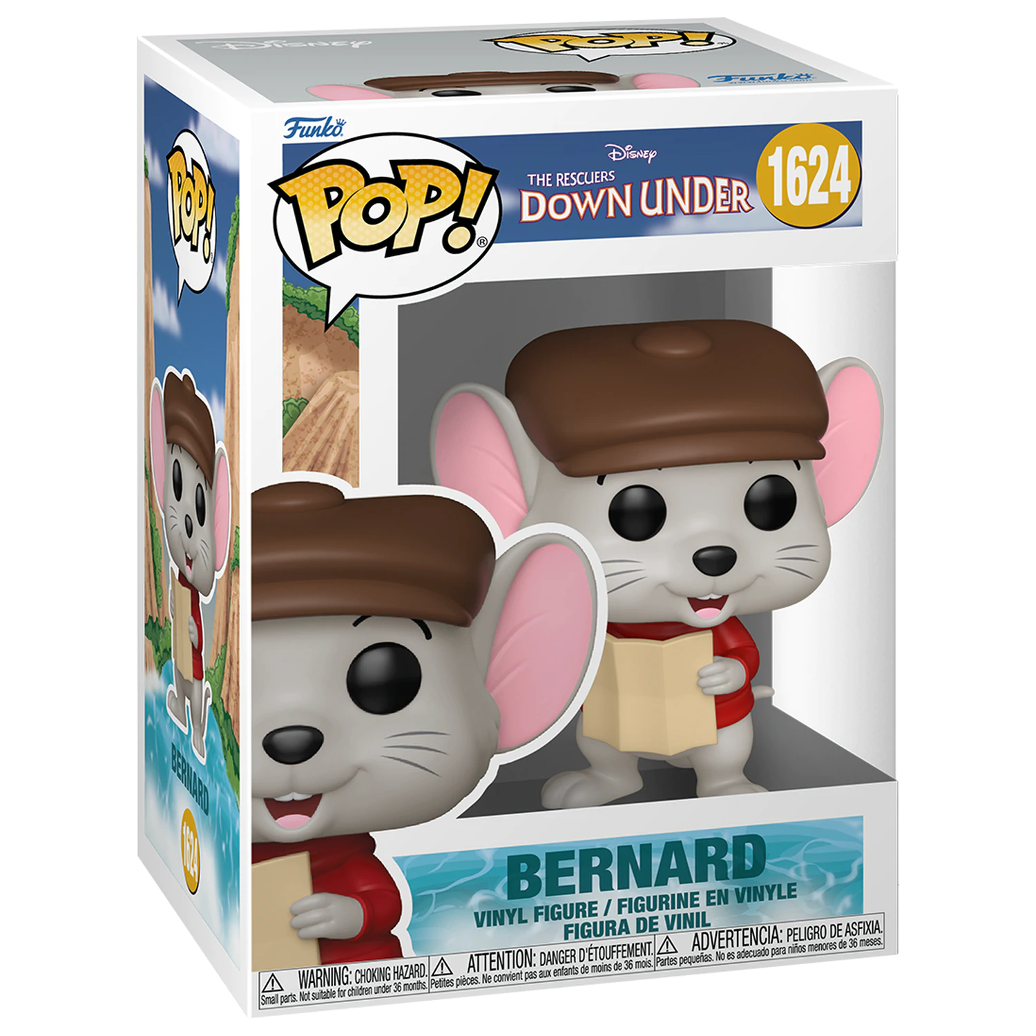 The Rescuers Down Under Funko POP! Disney Vinyl Figure Bernard 9 cm produktová fotografia