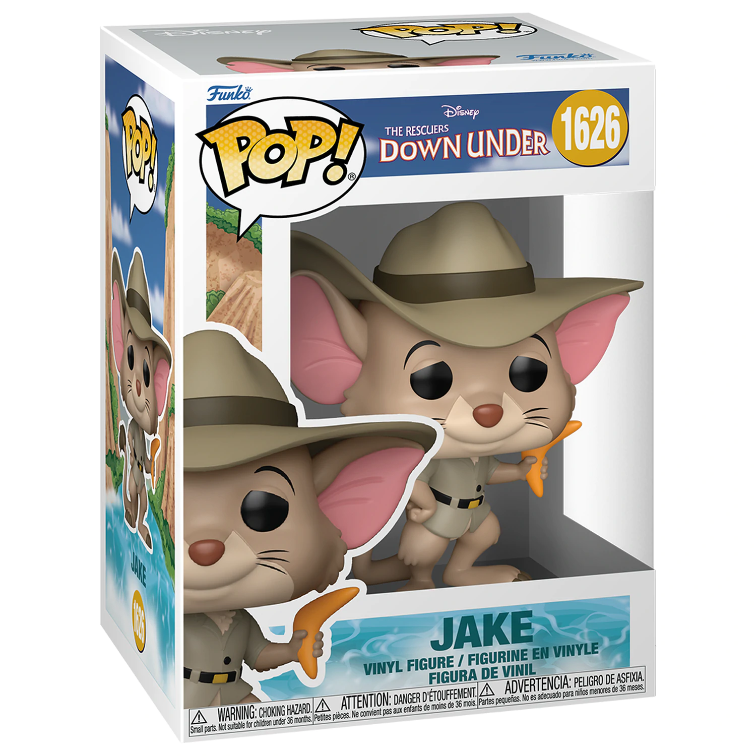 The Rescuers Down Under Funko POP! Disney Vinylová figúrka Jake 9 cm produktová fotografia