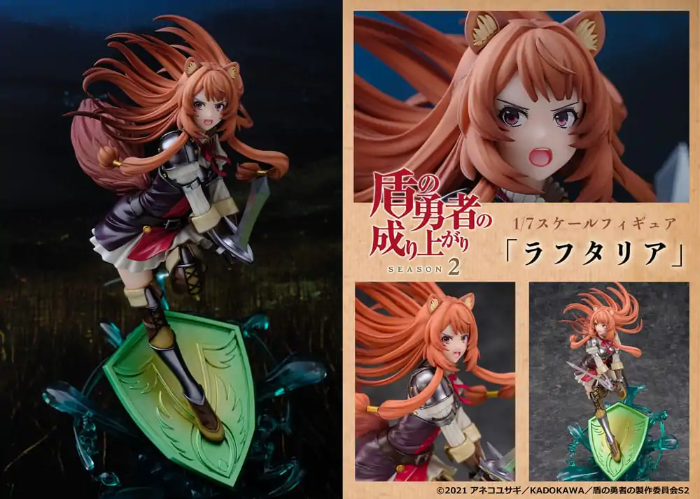 The Rising of the Shield Hero PVC Socha 1/7 Raphtalia 27 cm produktová fotografia