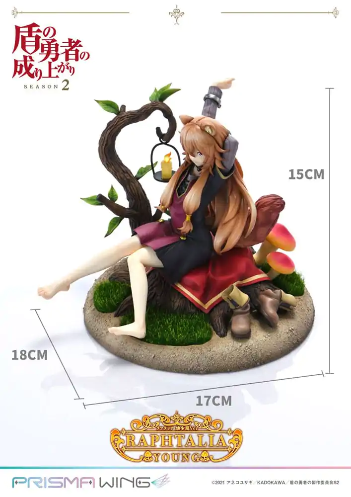 The Rising of the shield Hero Season 2 Prisma Wing PVC figúrka 1/7 Raphtalia Young Version 15 cm termékfotó