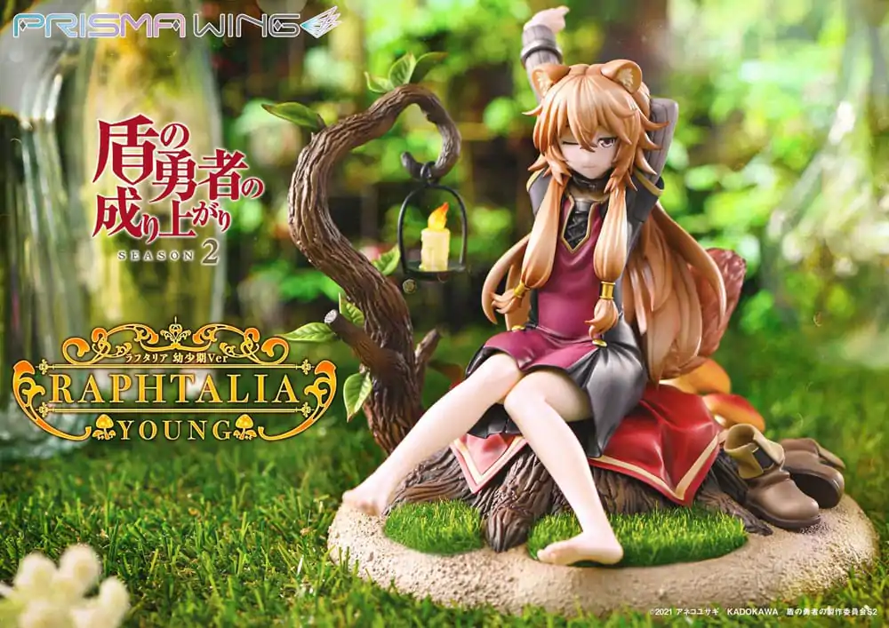 The Rising of the shield Hero Season 2 Prisma Wing PVC figúrka 1/7 Raphtalia Young Version 15 cm termékfotó