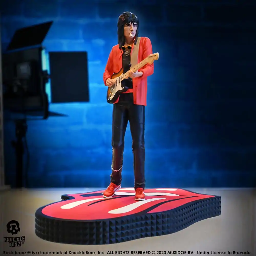 The Rolling Stones Rock Iconz Statue Ronnie Wood (Tattoo You Tour 1981) 22 cm termékfotó