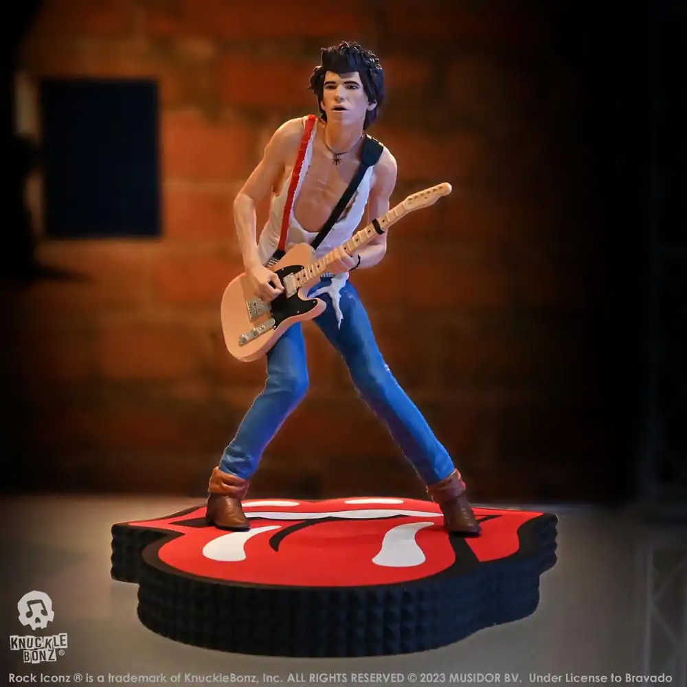 The Rolling Stones Rock Iconz soška Keith Richards (Tattoo You Tour 1981) 22 cm termékfotó