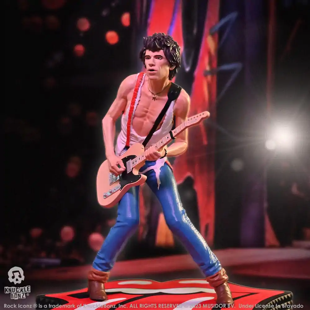 The Rolling Stones Rock Iconz soška Keith Richards (Tattoo You Tour 1981) 22 cm termékfotó