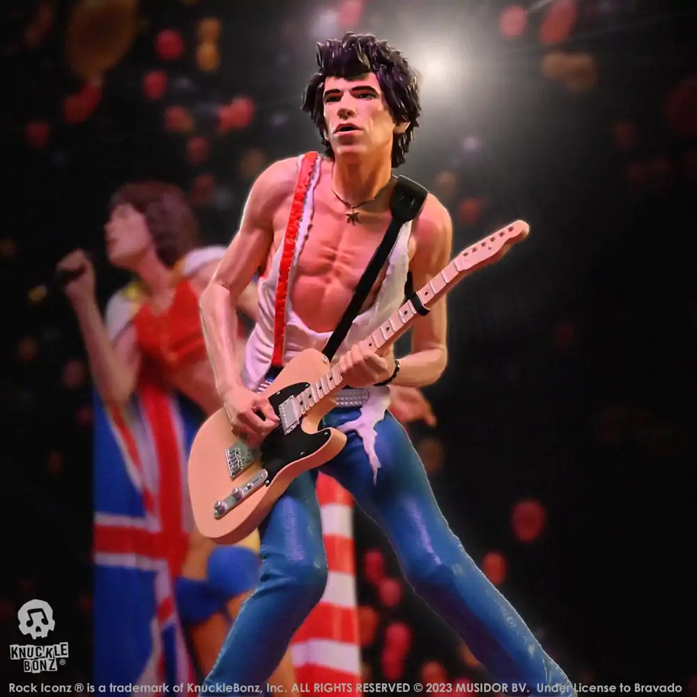 The Rolling Stones Rock Iconz soška Keith Richards (Tattoo You Tour 1981) 22 cm termékfotó