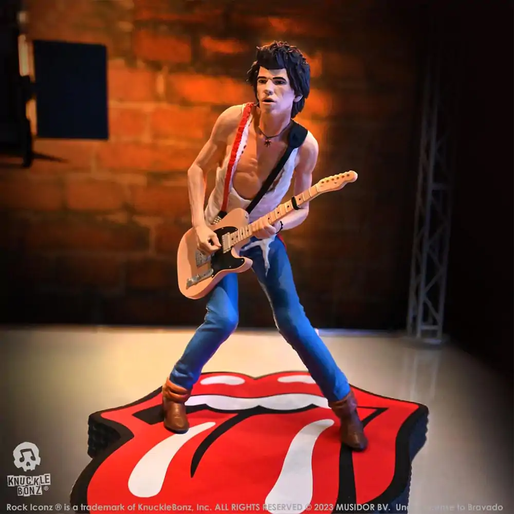 The Rolling Stones Rock Iconz soška Keith Richards (Tattoo You Tour 1981) 22 cm termékfotó