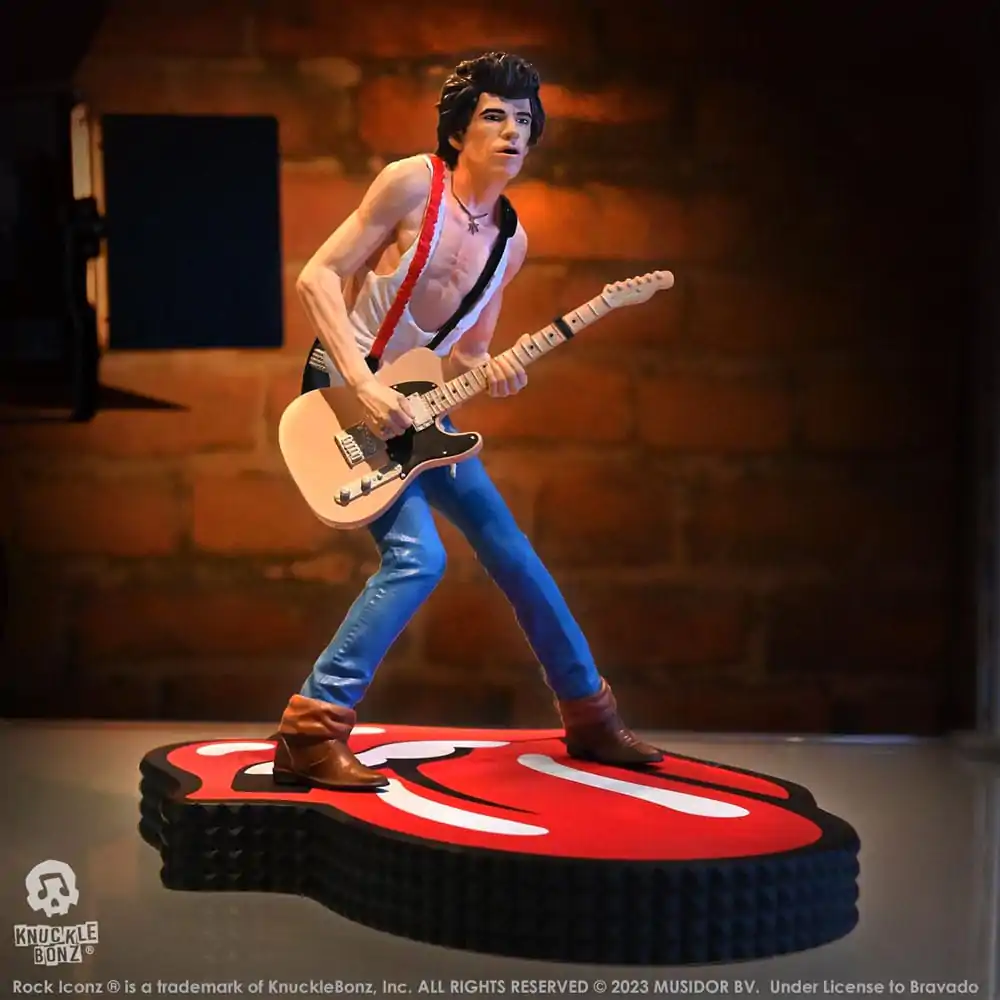 The Rolling Stones Rock Iconz soška Keith Richards (Tattoo You Tour 1981) 22 cm termékfotó