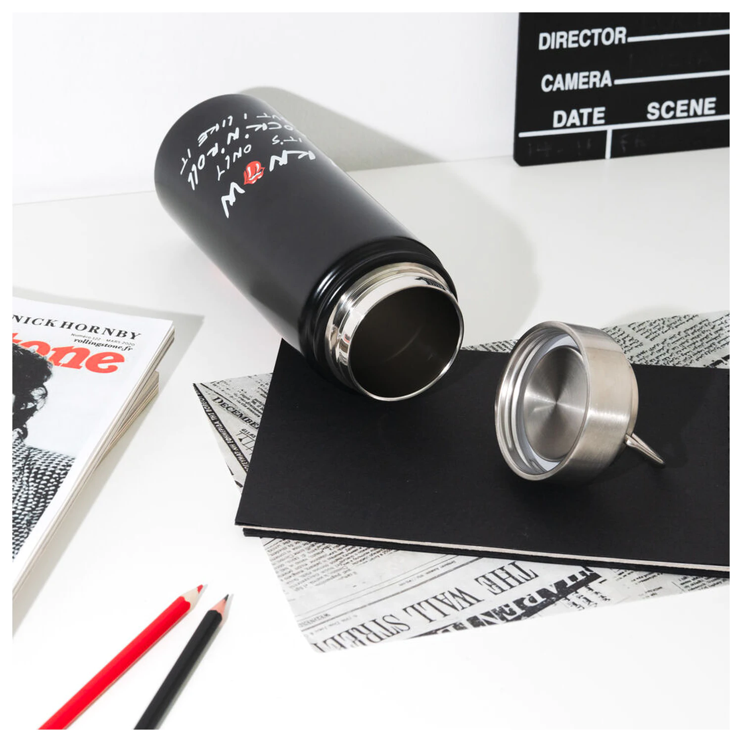 The Rolling Stones fľaša z nehrdzavejúcej ocele 500ml produktová fotografia