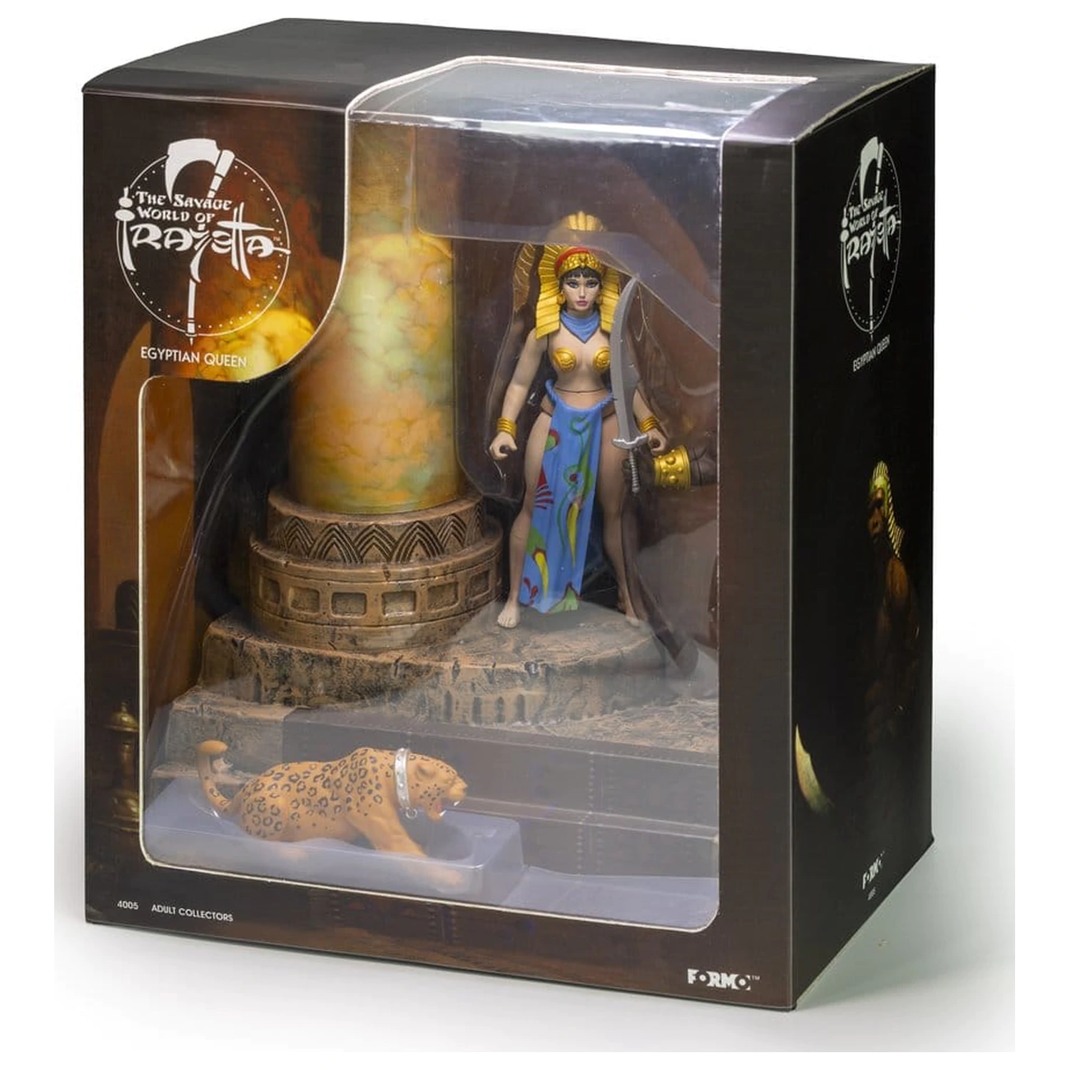 The Savage World of Frazetta akčná figúrka súprava Egyptian Queen & The Guard (Museum Edition) 14 cm produktová fotografia