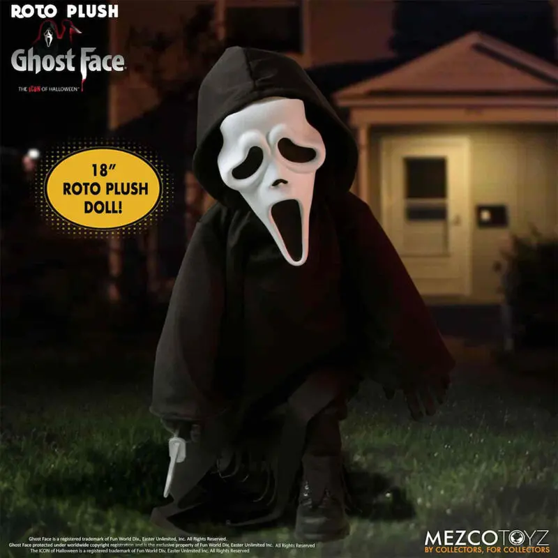 Scream MDS Roto plyšová bábika Ghost Face 46 cm produktová fotografia