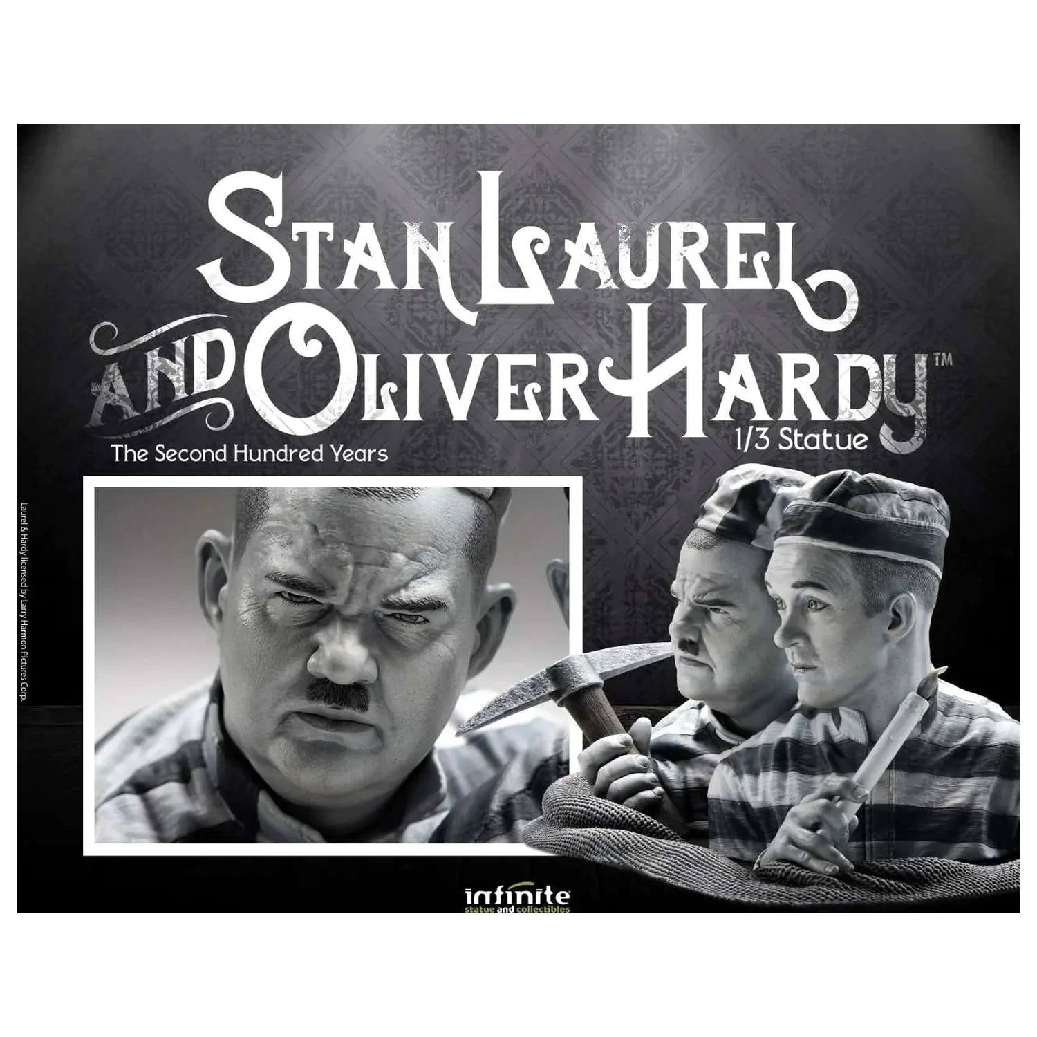 The Second Hundred Years Laurel & Hardy socha 1/3 16 cm produktová fotografia