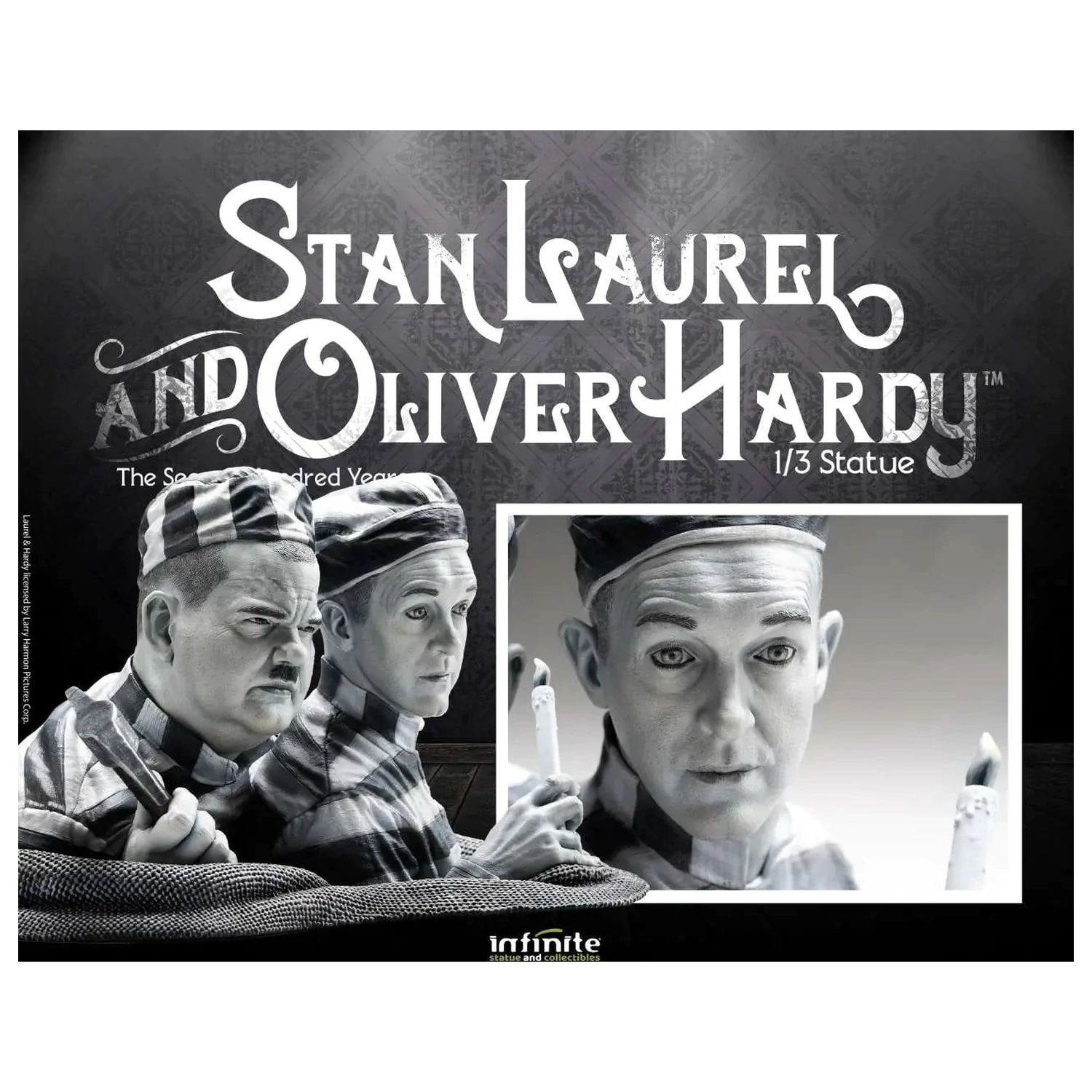 The Second Hundred Years Laurel & Hardy socha 1/3 16 cm produktová fotografia
