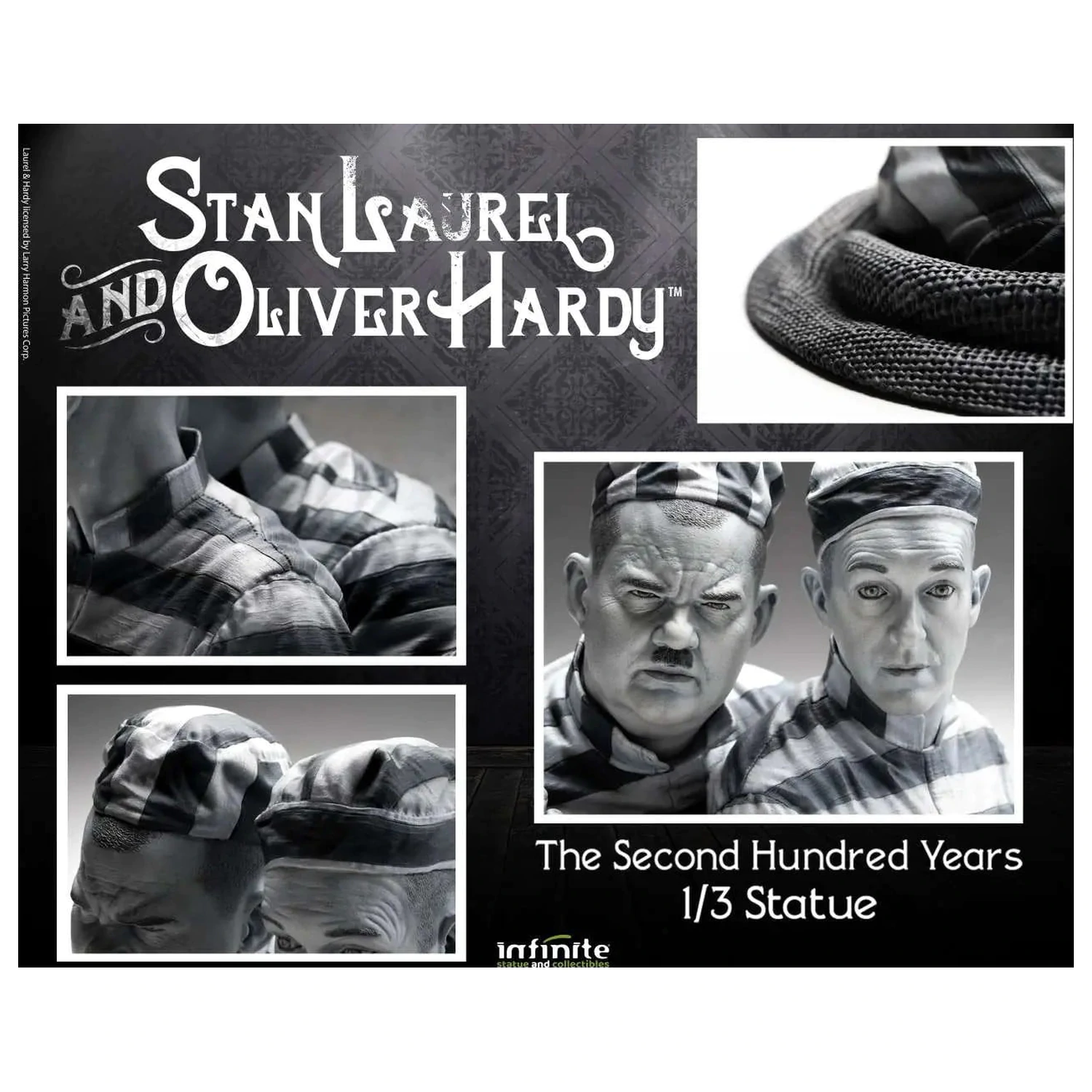 The Second Hundred Years Laurel & Hardy socha 1/3 16 cm produktová fotografia