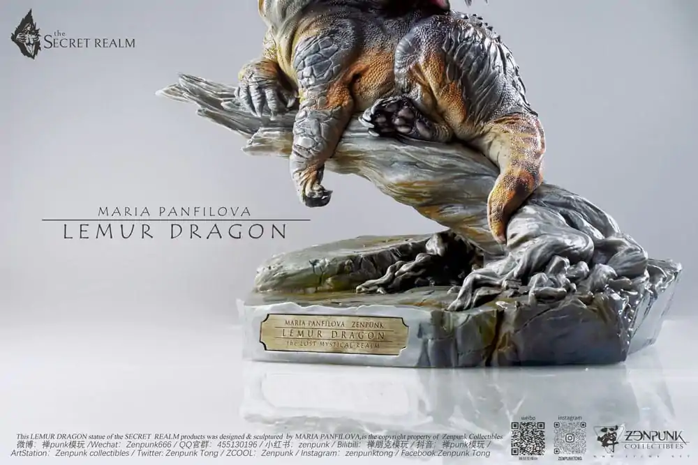 The Secret Realm Socha Lemur Dragon 38 cm produktová fotografia