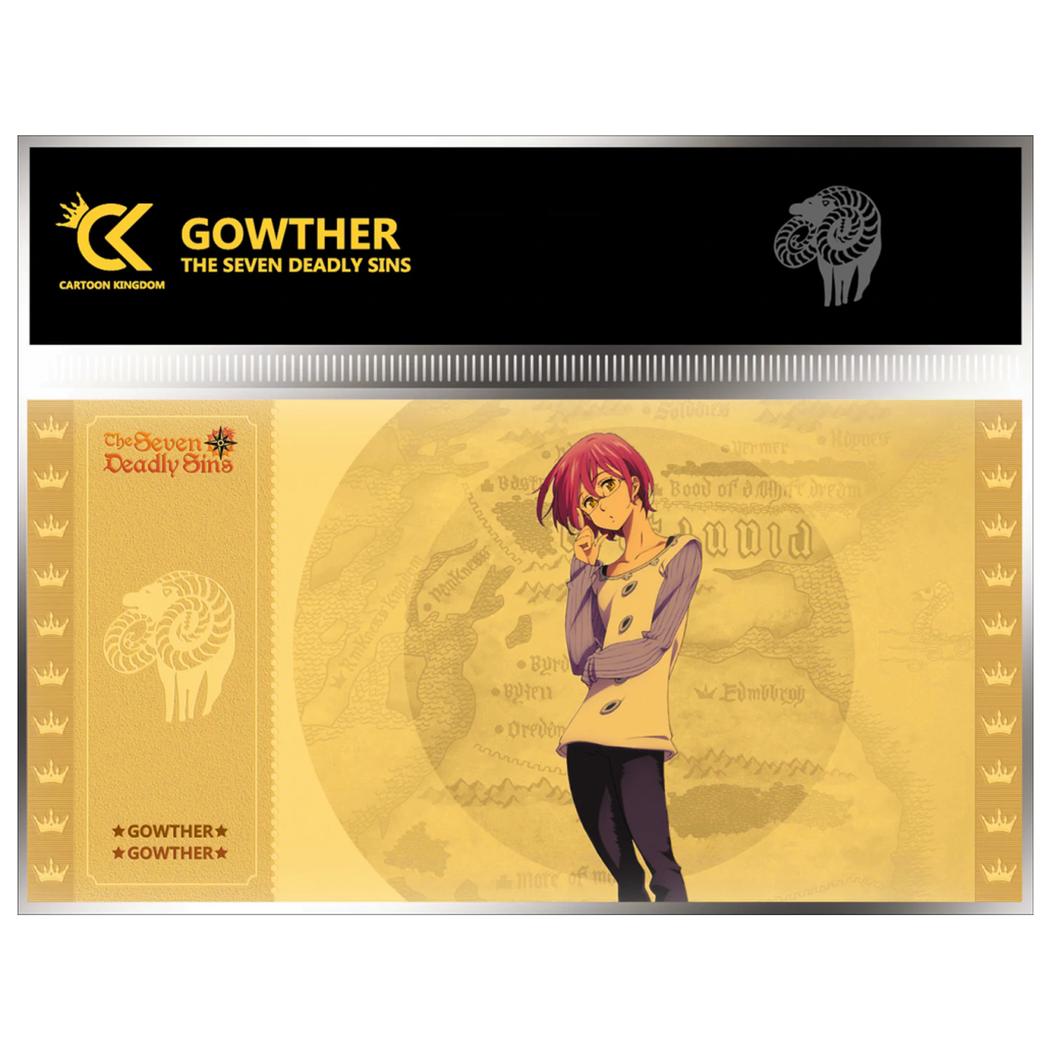 The Seven Deadly Sins Gowther Golden Ticket produktová fotografia