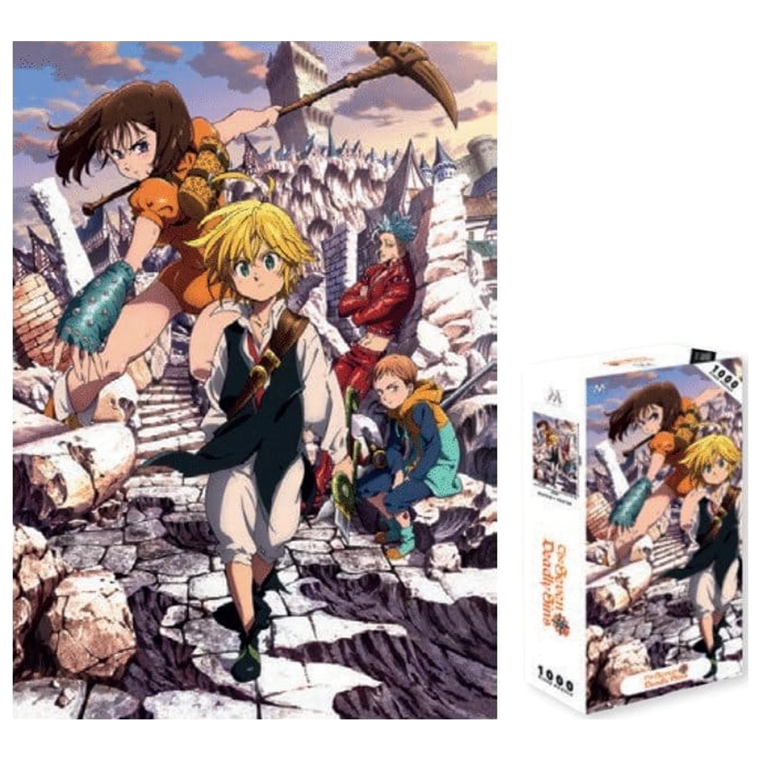 The Seven Deadly Sins puzzle (1000 kusov) produktová fotografia