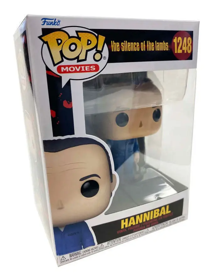 The Silence of the Lambs POP! Movies Vinyl Figúrka Hannibal késsel és villával 9 cm termékfotó