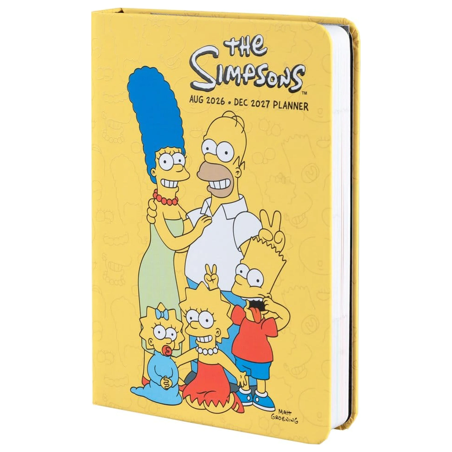 The Simpsons Akademický Plánovač 2026/27 A6 *Anglická Verzia* produktová fotografia