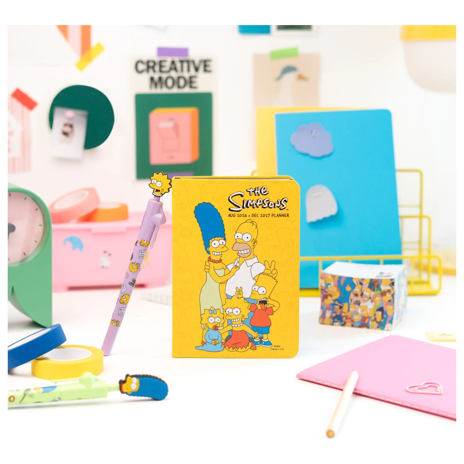 The Simpsons Akademický Plánovač 2026/27 A6 *Anglická Verzia* produktová fotografia