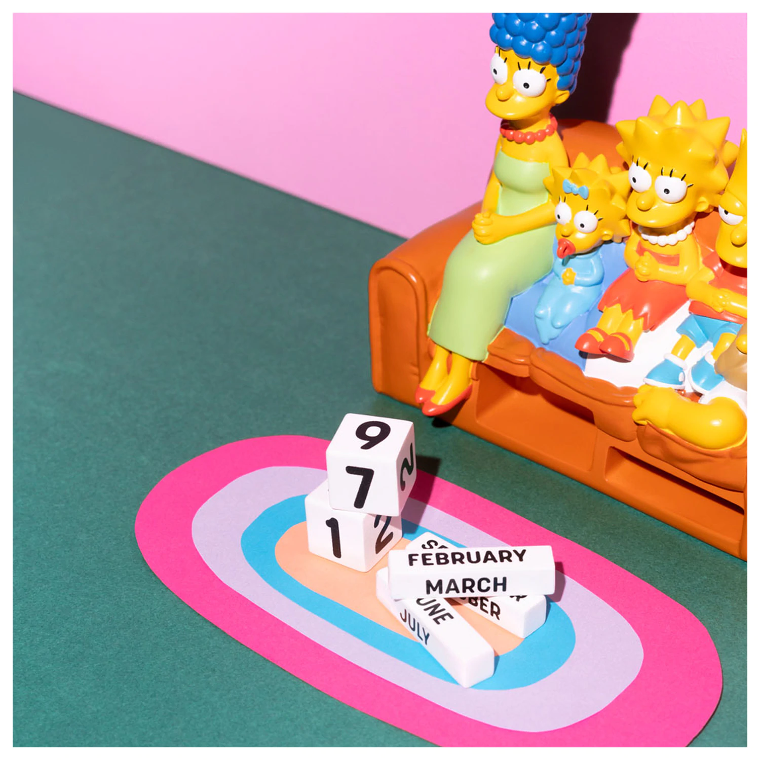 The Simpsons 3D večný kalendár produktová fotografia