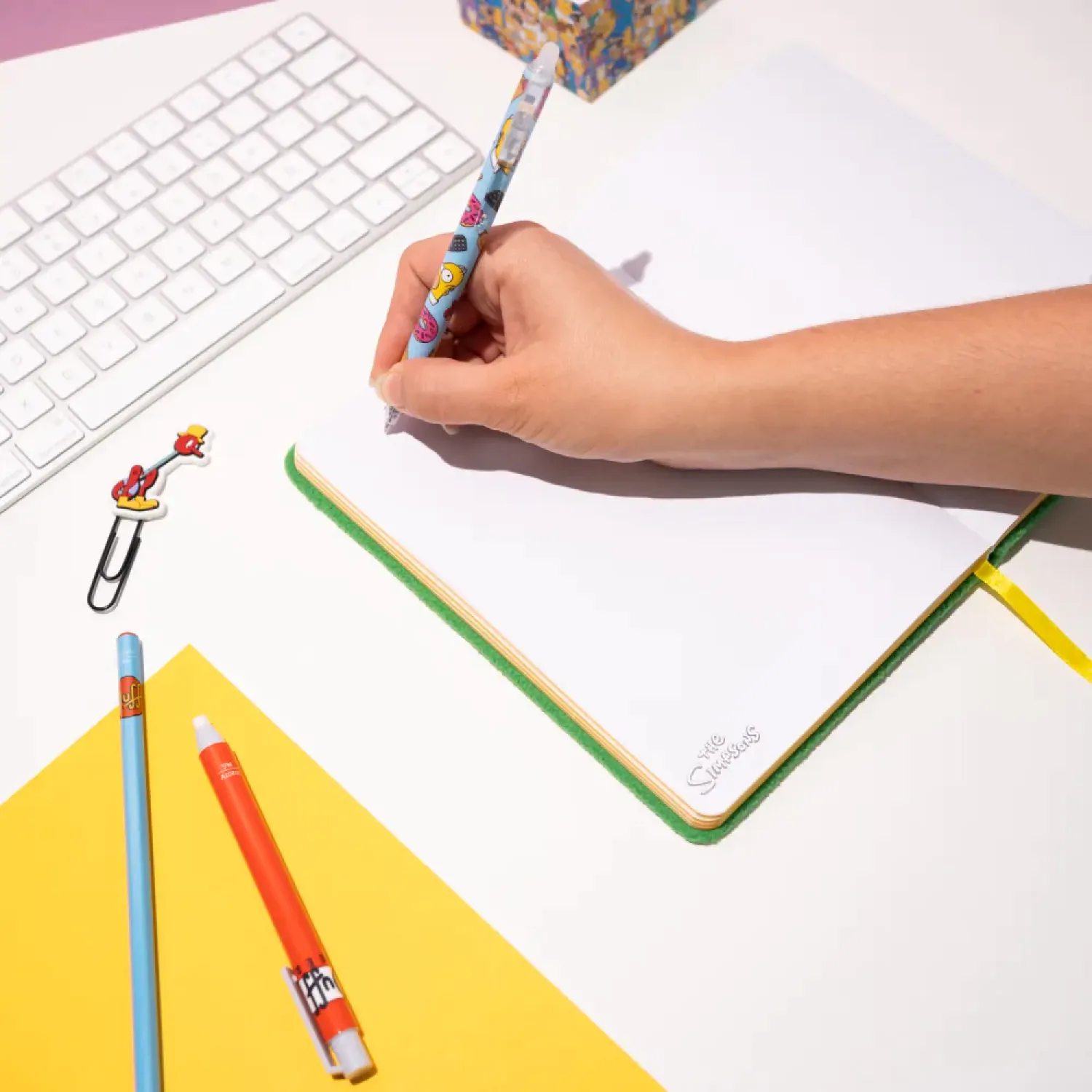 The Simpsons A5 prémiový zápisník produktová fotografia