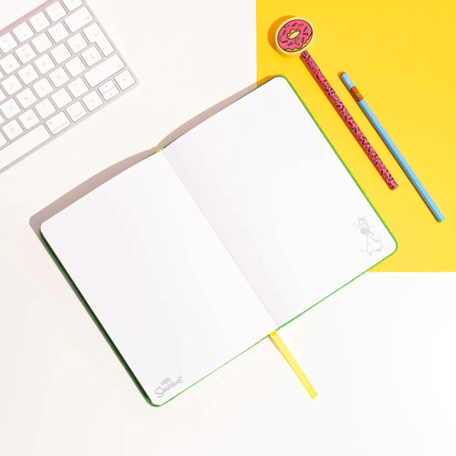 The Simpsons A5 prémiový zápisník produktová fotografia