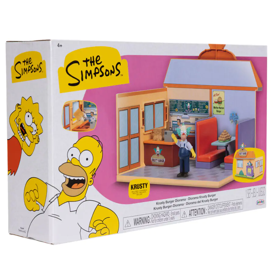 The Simpsons Burger Krusty hracia súprava produktová fotografia