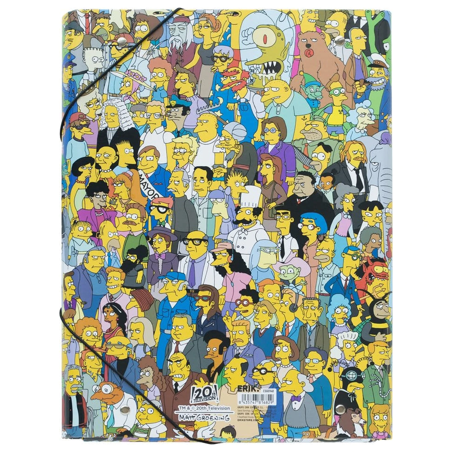 The Simpsons Elastické Zakladač 34 x 26 cm produktová fotografia