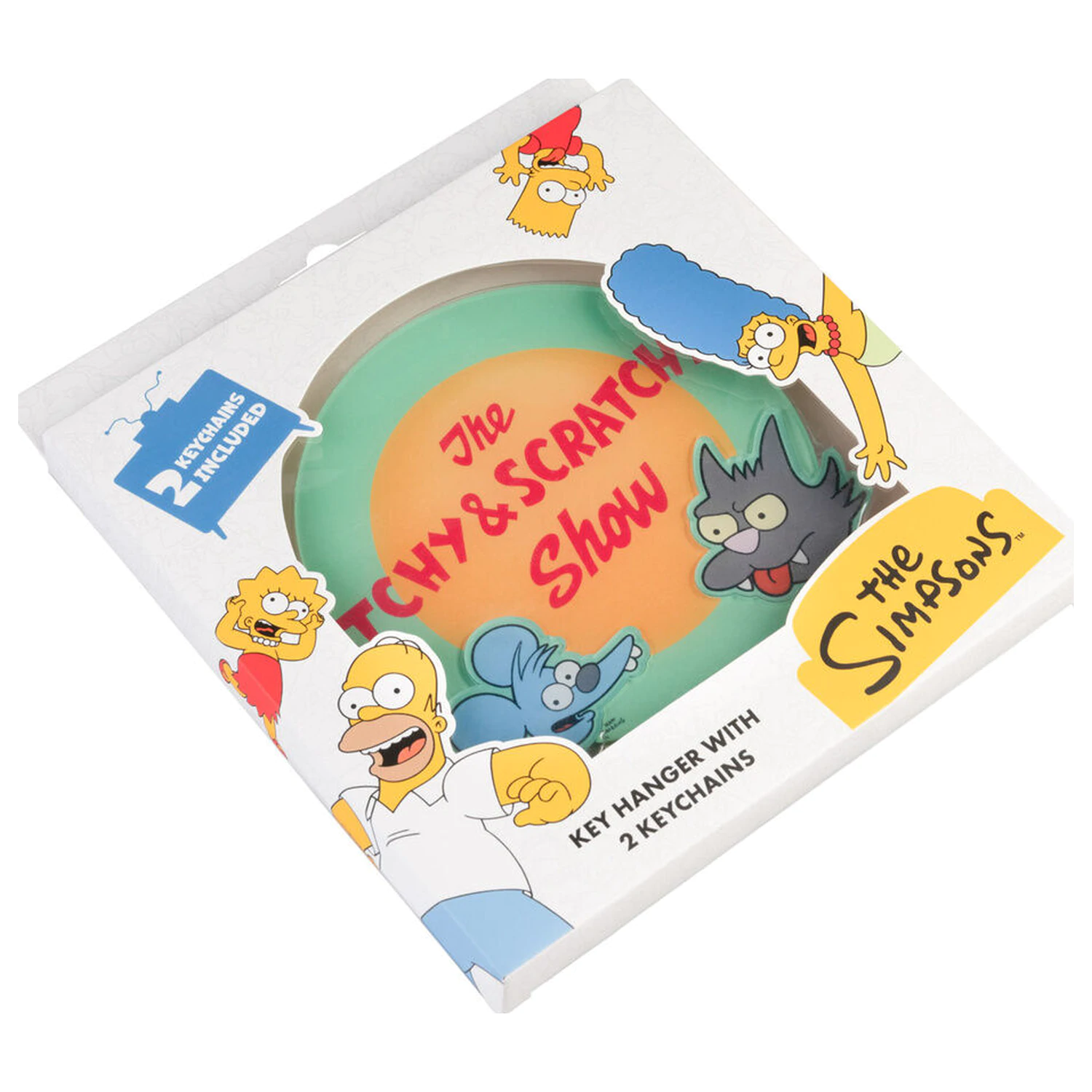 The Simpsons vešiak na kľúče s krúžkom na kľúče produktová fotografia