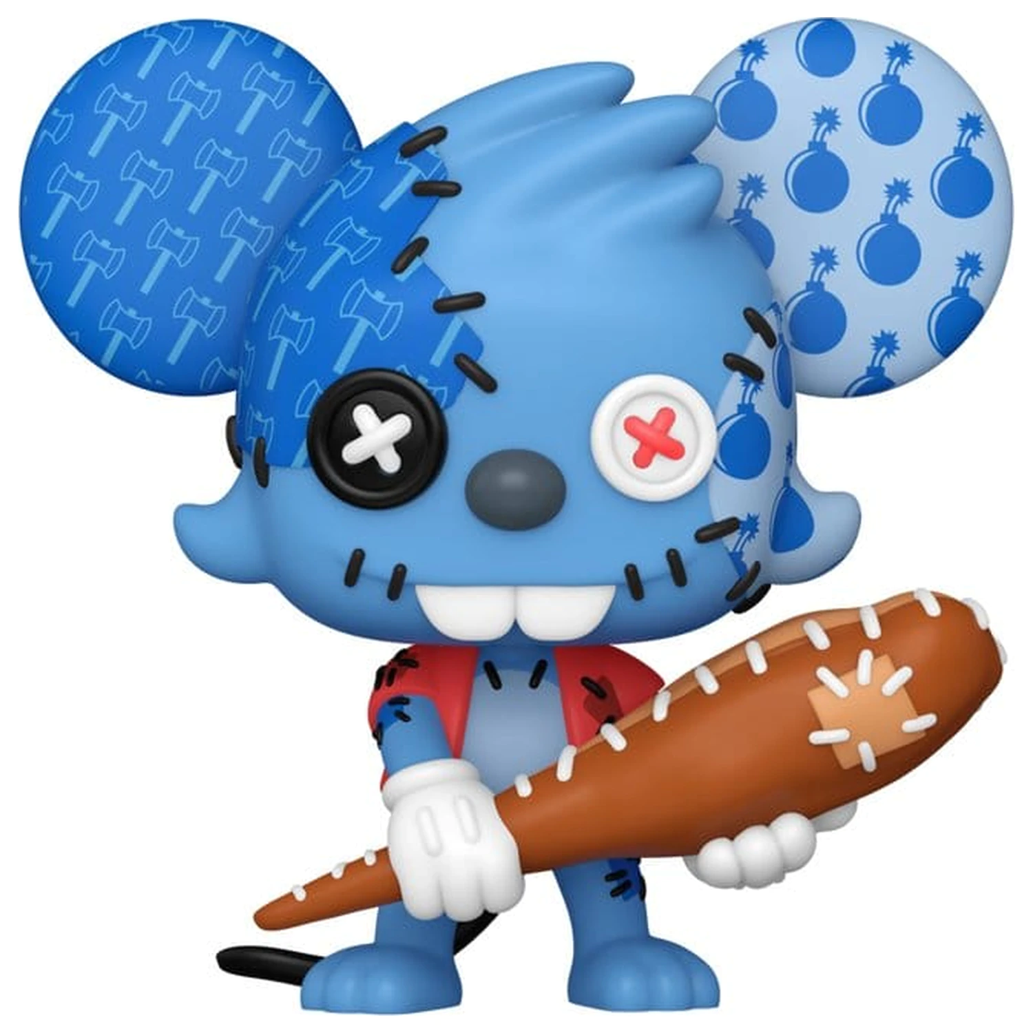 The Simpsons Funko POP! Animation vinylová figúrka Itchy Patchwork 9 cm produktová fotografia
