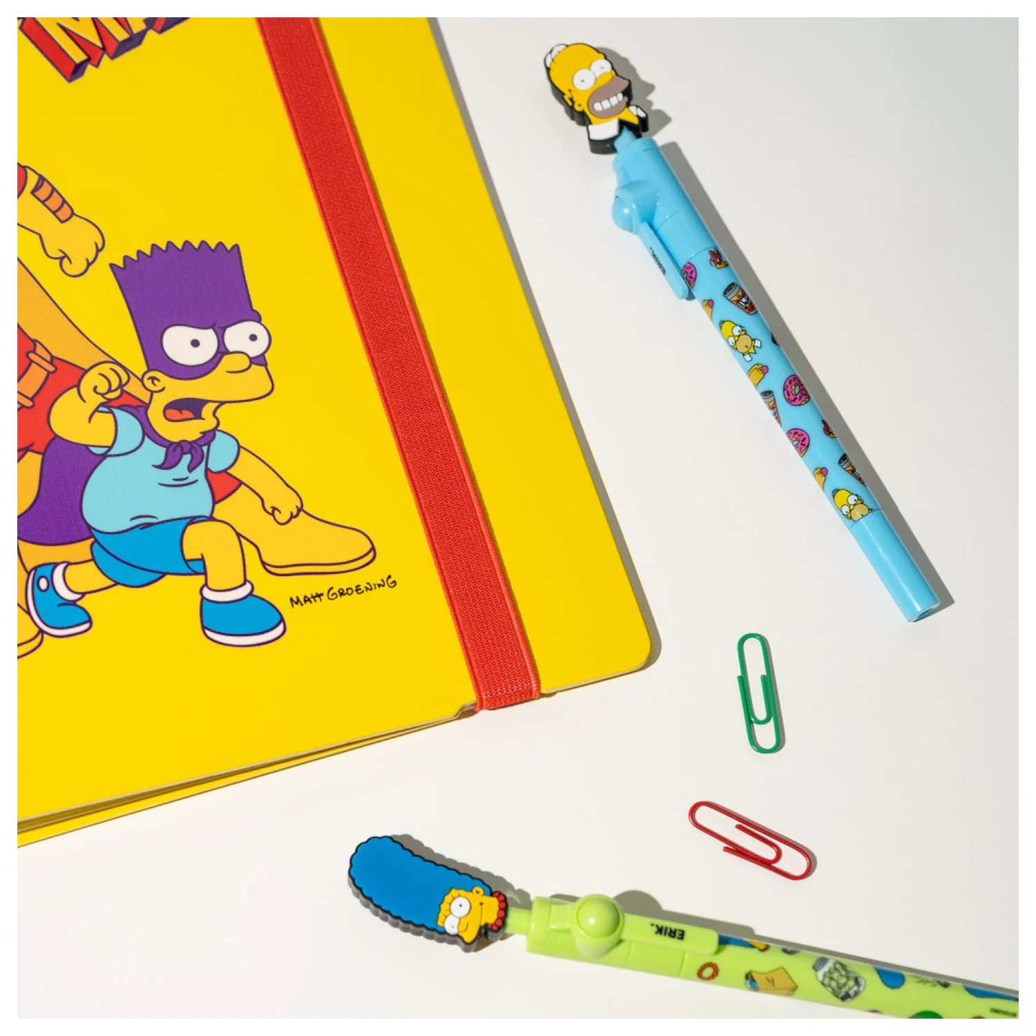 The Simpsons 4-krúžkový zakladač produktová fotografia