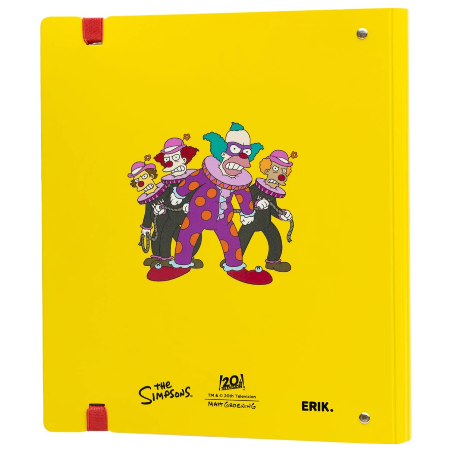 The Simpsons 4-krúžkový zakladač produktová fotografia
