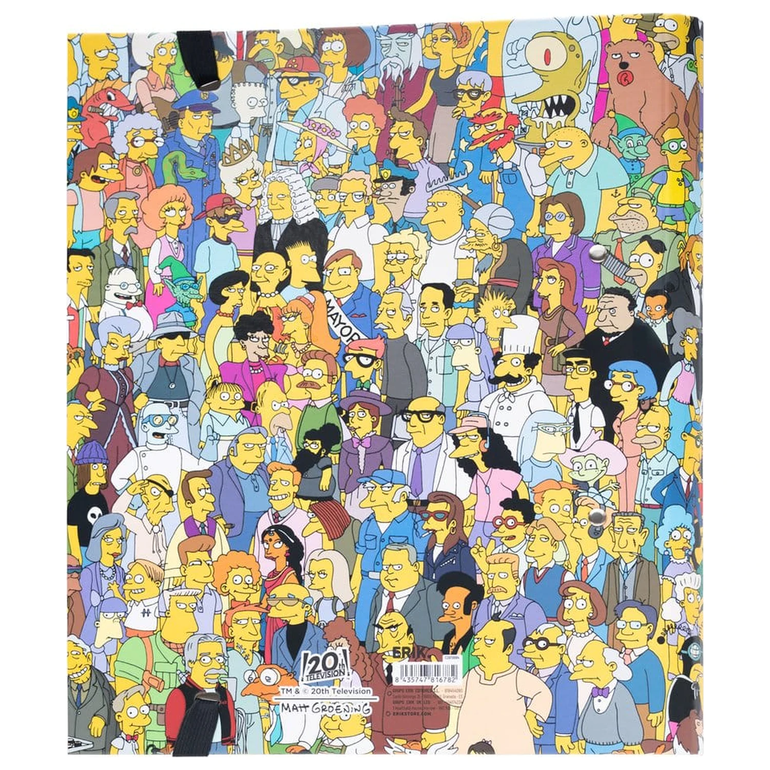 The Simpsons krúžkový zakladač 2 krúžky 32 x 28 cm produktová fotografia
