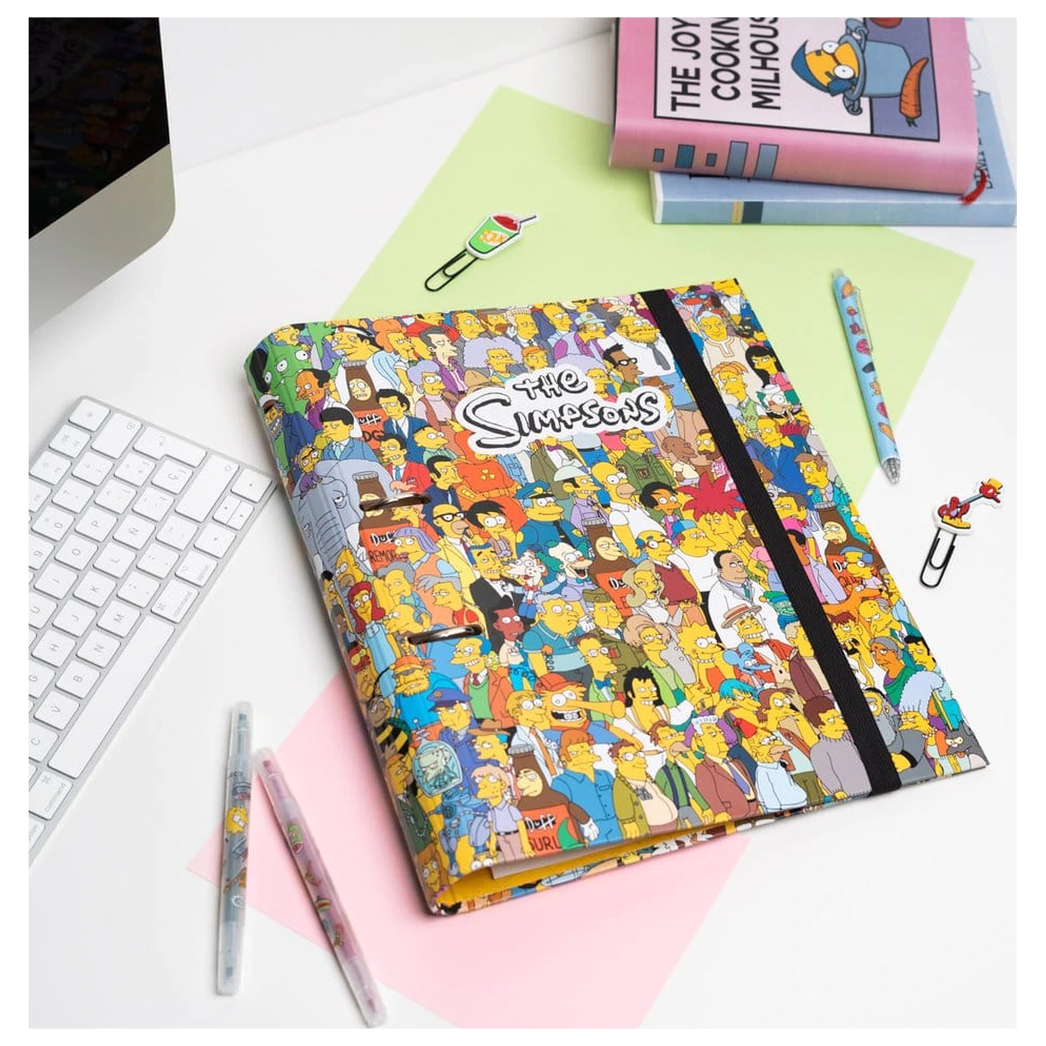 The Simpsons krúžkový zakladač 2 krúžky 32 x 28 cm produktová fotografia