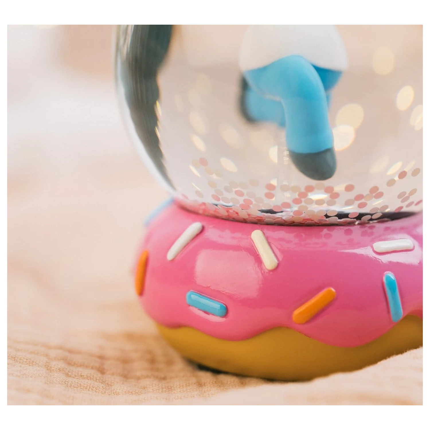 The Simpsons snehová guľa Homer Simpson Donut 10 cm produktová fotografia