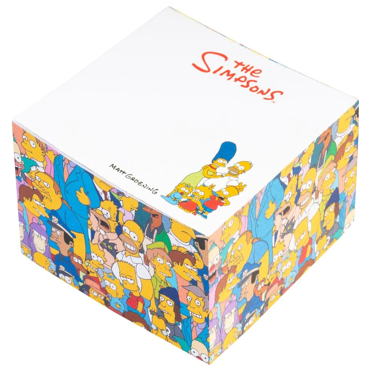 The Simpsons blok s poznámkami 8 x 8 cm produktová fotografia